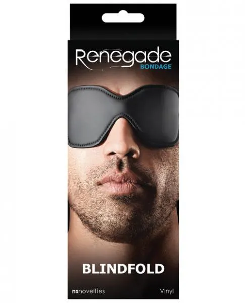 Anal Renegade Renegade Bondage Blindfold Black OS Anal Renegade Renegade Bondage Blindfold Black OS