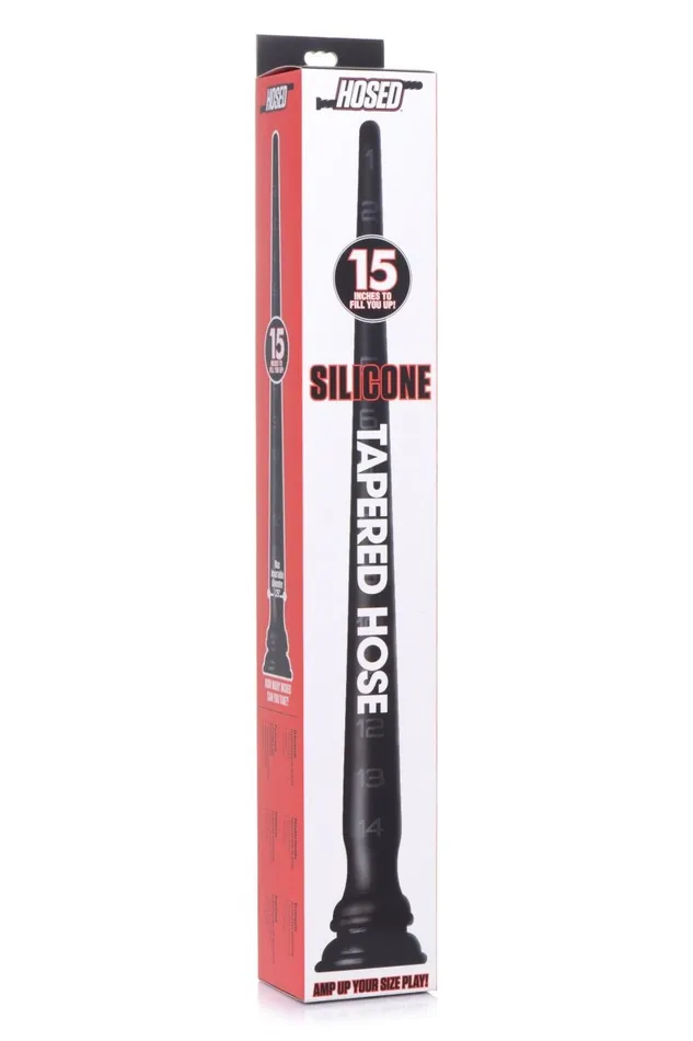Anal Silicone Tapered Anal Hose 15 Inch Sd