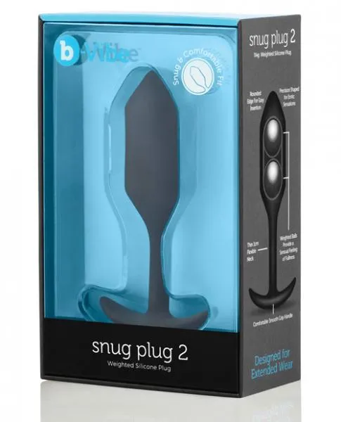 bVibe Anal B Vibe Snug Plug 2 402 Ounces Weight Black bVibe Anal B Vibe Snug Plug 2 402 Ounces Weight Black