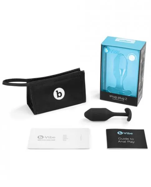 bVibe Anal B Vibe Snug Plug 2 402 Ounces Weight Black bVibe Anal B Vibe Snug Plug 2 402 Ounces Weight Black
