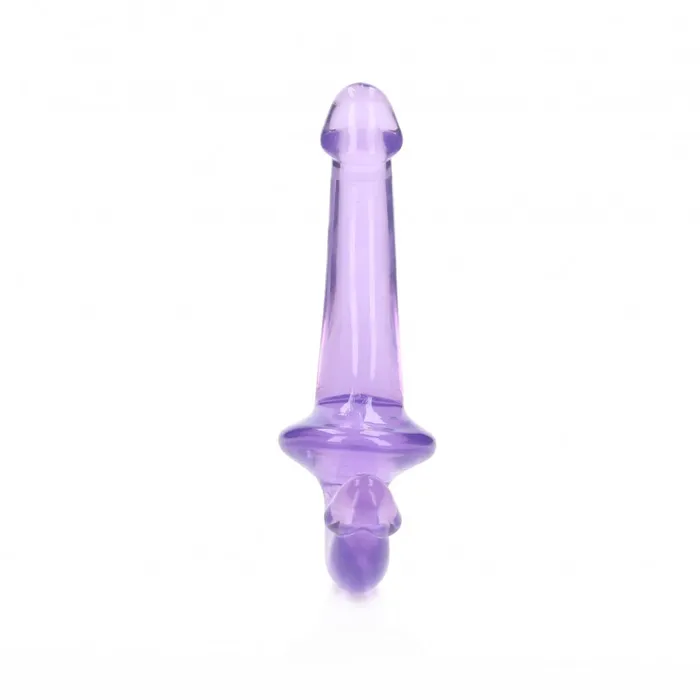 Crystal Clear 6 Strapless StrapOn Purple Realrock Female Sex Toys