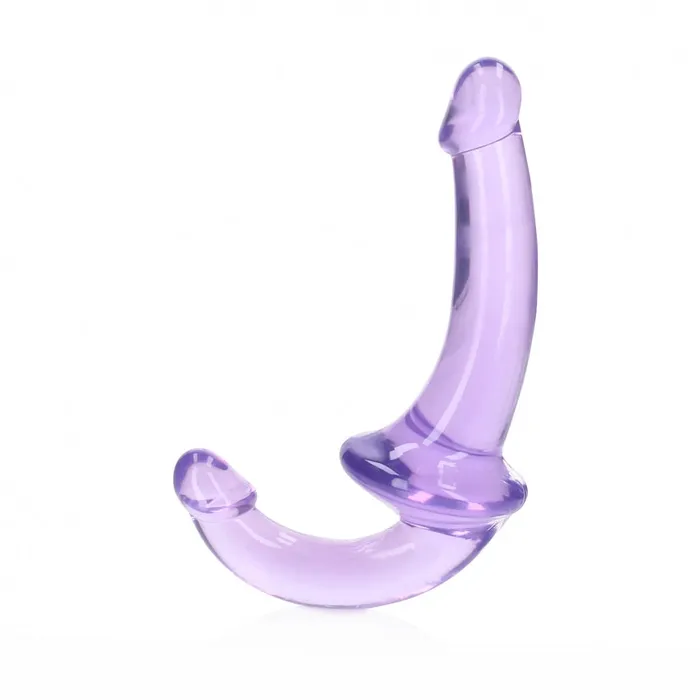 Crystal Clear 6 Strapless StrapOn Purple Realrock Female Sex Toys