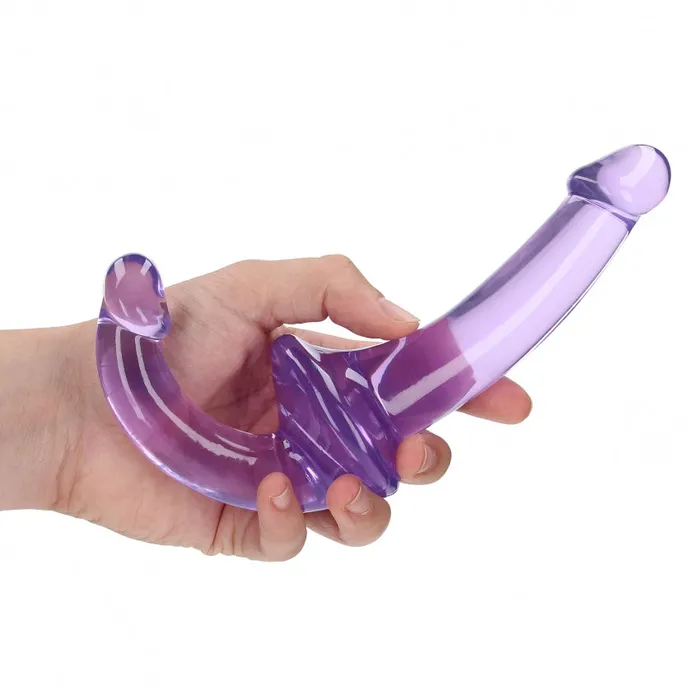 Crystal Clear 6 Strapless StrapOn Purple Realrock Female Sex Toys