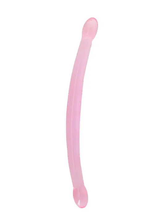 Dildos Shots Toys Realrock Non Realistic Double Dong 17 42cm Pink