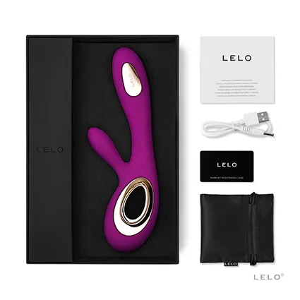 Vibrators Lelo Lelo Soraya Wave Deep Rose