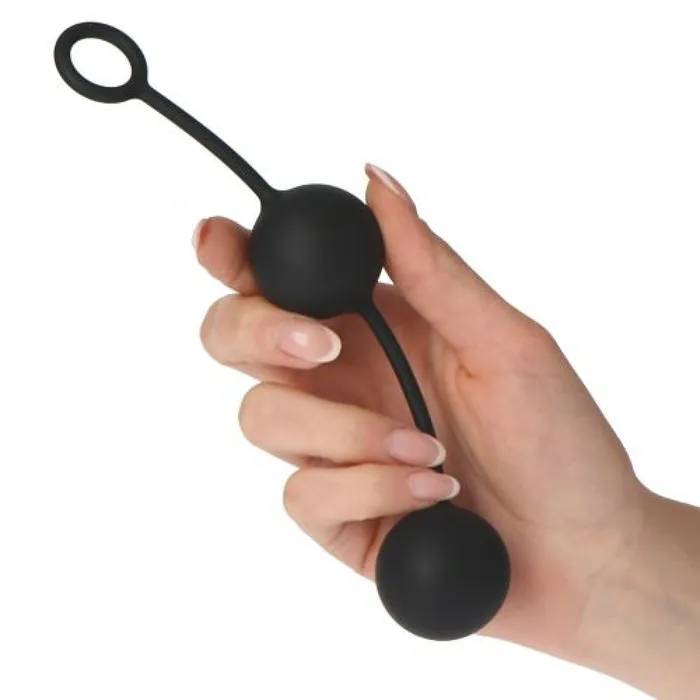 Dildos Toyz4Lovers Vaginal balls made of 100 silicone T4L black