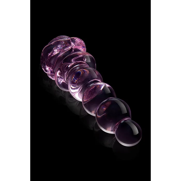 Dream Toys Glass Butt Plug Rosebud Beaded Plug Anal