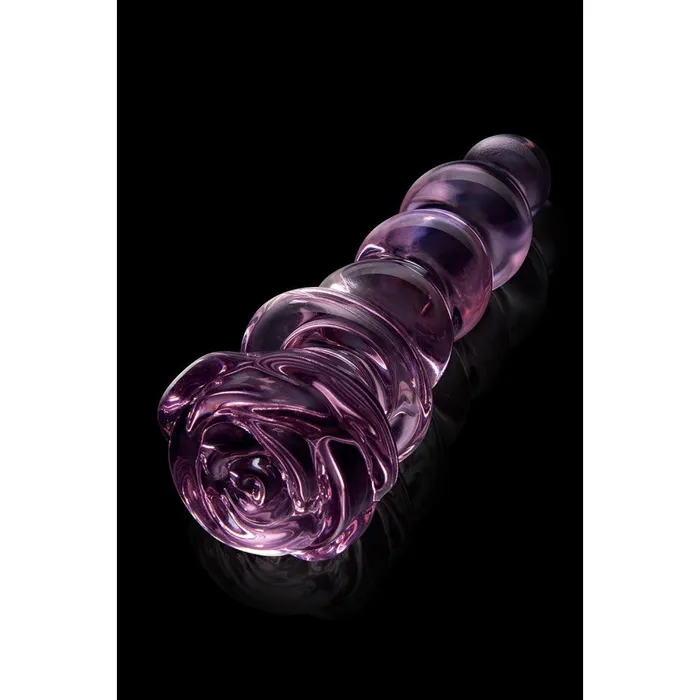 Dream Toys Glass Butt Plug Rosebud Beaded Plug Anal