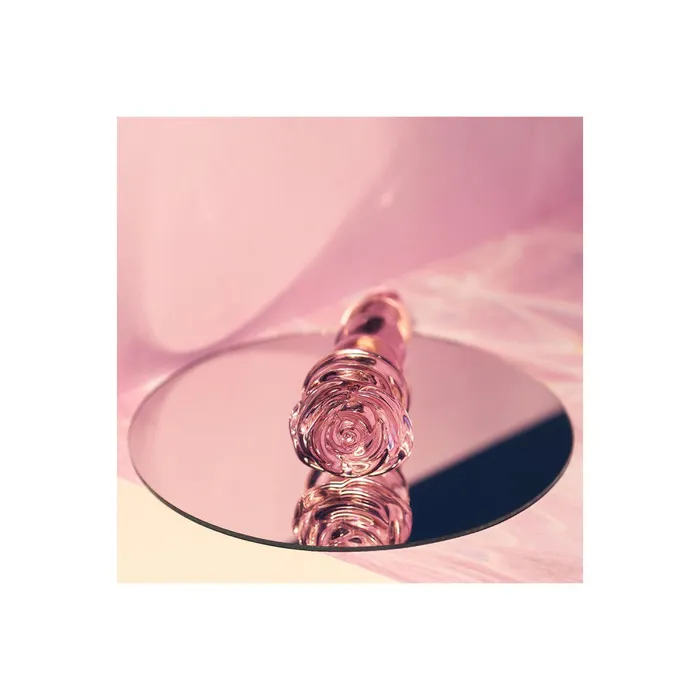 Dream Toys Glass Butt Plug Rosebud Beaded Plug Anal
