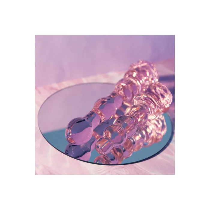 Dream Toys Glass Butt Plug Rosebud Beaded Plug Anal