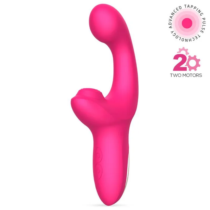 Female Sex Toys Action Volse Rechargeable Silicone Vibrator with ComeHere Movement