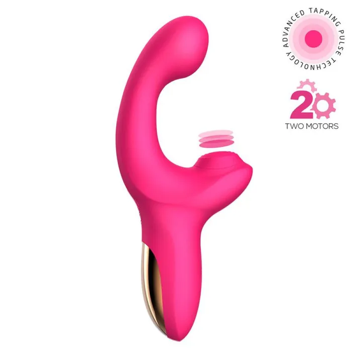 Female Sex Toys Action Volse Rechargeable Silicone Vibrator with ComeHere Movement