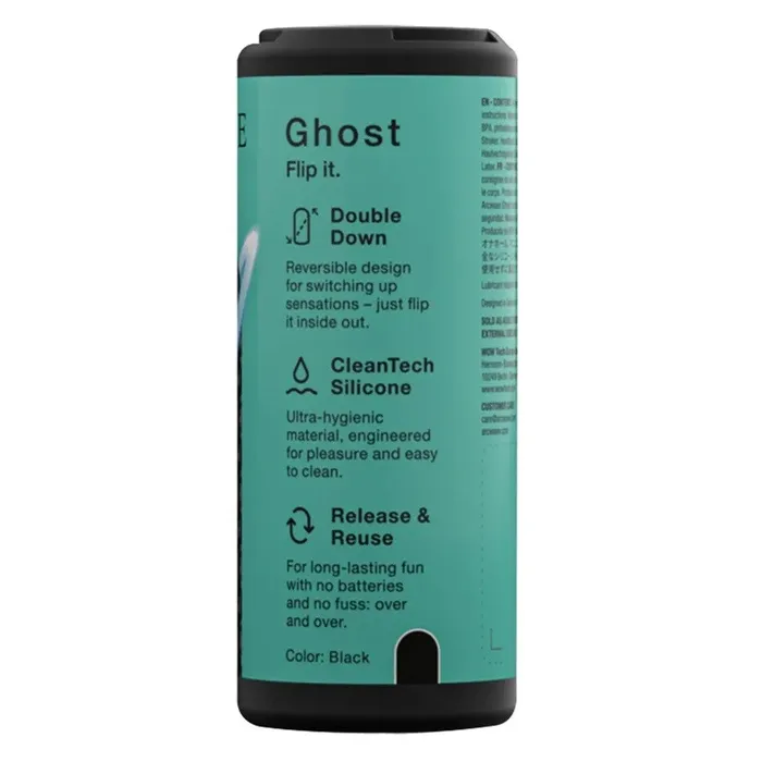 Ghost Discreet Silicone Masturbator Arcwave Male Sex Toys