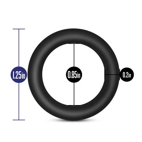 Anal Blush Novelties Performance VS2 Cock Rings Small Black Anal Blush Novelties Performance VS2 Cock Rings Small Black