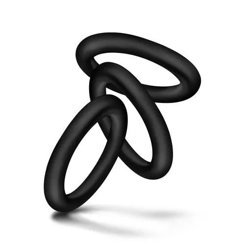 Anal Blush Novelties Performance VS2 Cock Rings Small Black Anal Blush Novelties Performance VS2 Cock Rings Small Black